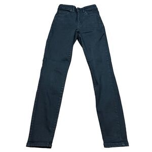 Everlane Black The Curvy High Rise Skinny Jeans Size 24 Women